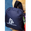Navy Blue Backpack for Stuffed Animals